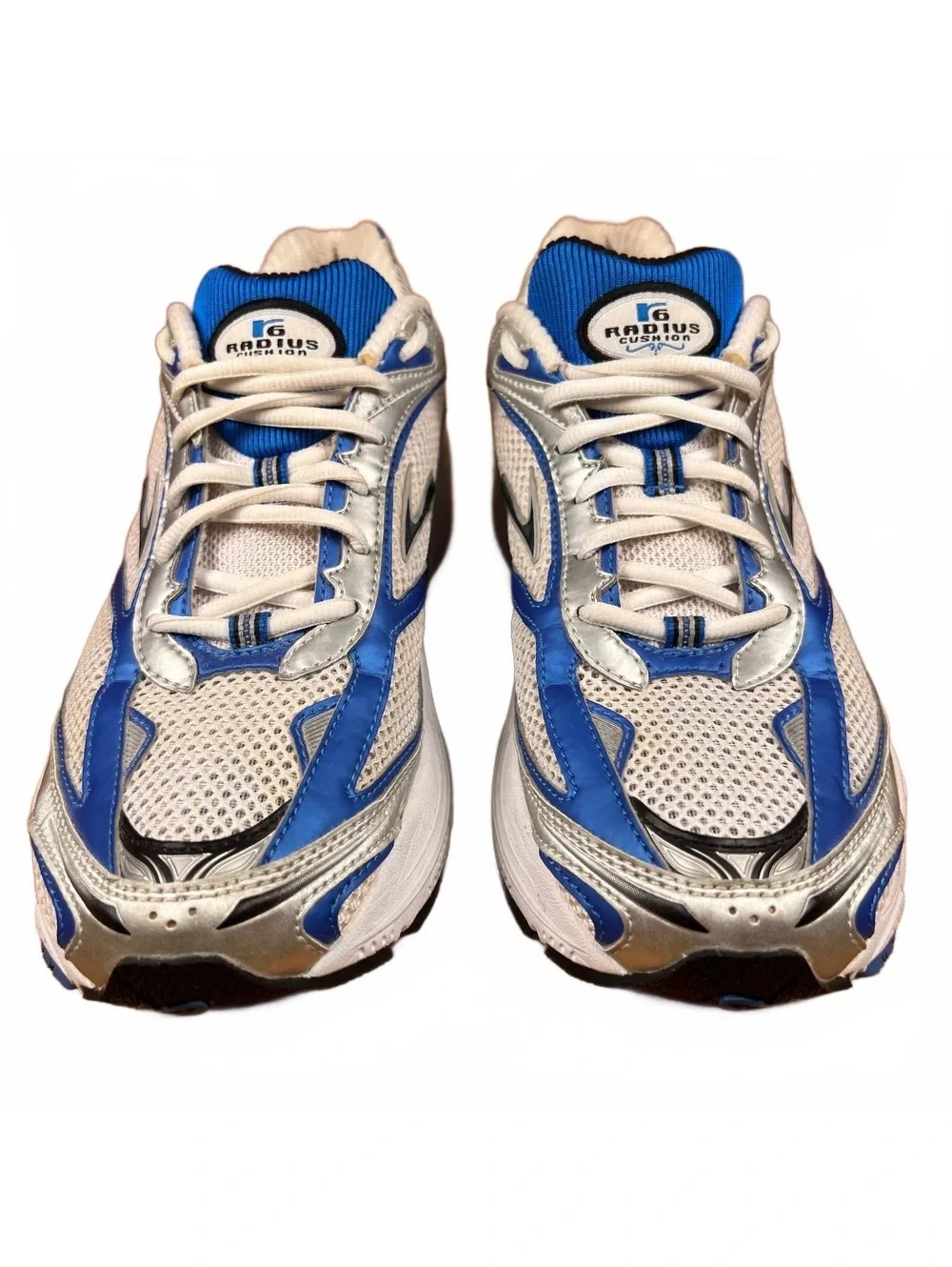 Brooks Radius Cushion Running Shoes - Men's Size 9.5 D White and Blue